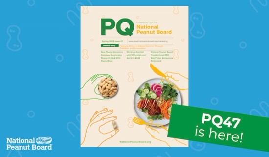 Cover of PQ magazine issue 47 by The National Peanut Board.