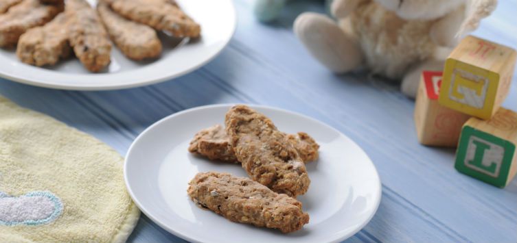 Peanut butter cheap teething biscuits