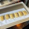 pop tarts going into the oven