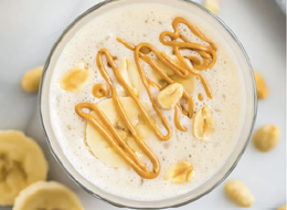peanut butter berry smoothie