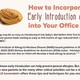 How to incorporate early introduction of peanuts into your office workflow