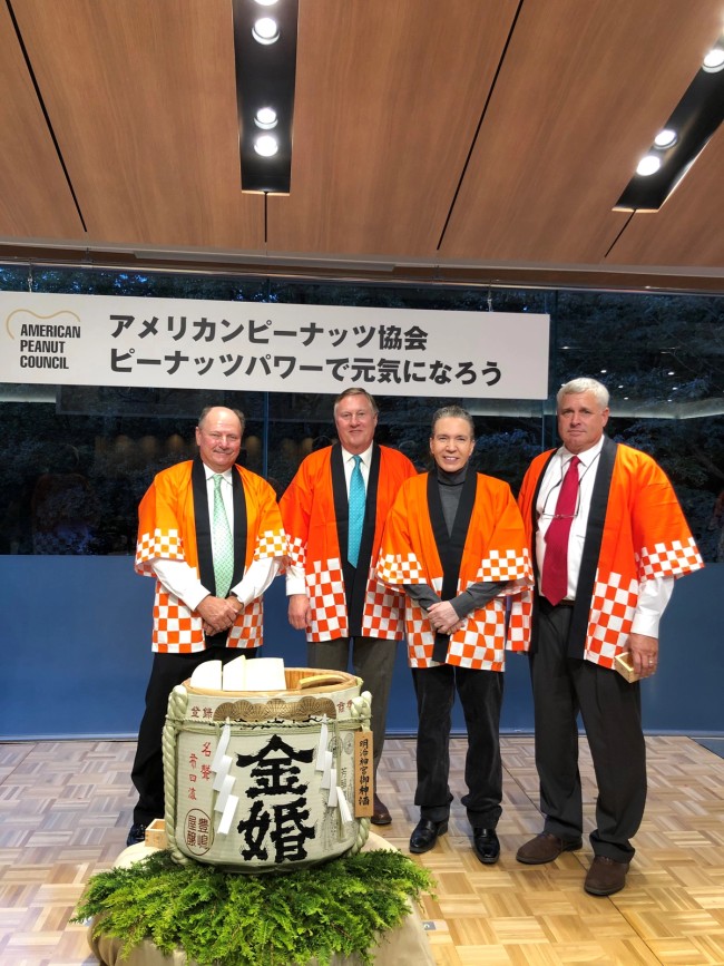 Bob Parker at an American Peanut Council Trade Mission in Japan in 2019.