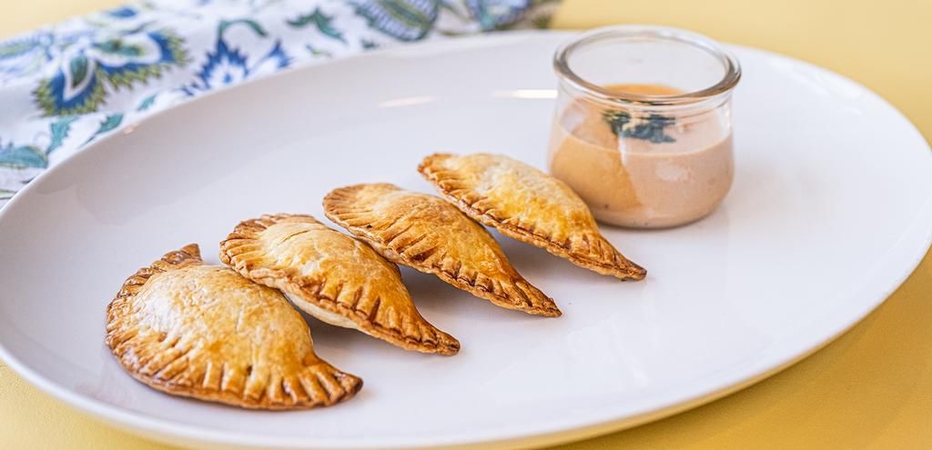 Peanut Empanadas with Peanut Sauce Recipe