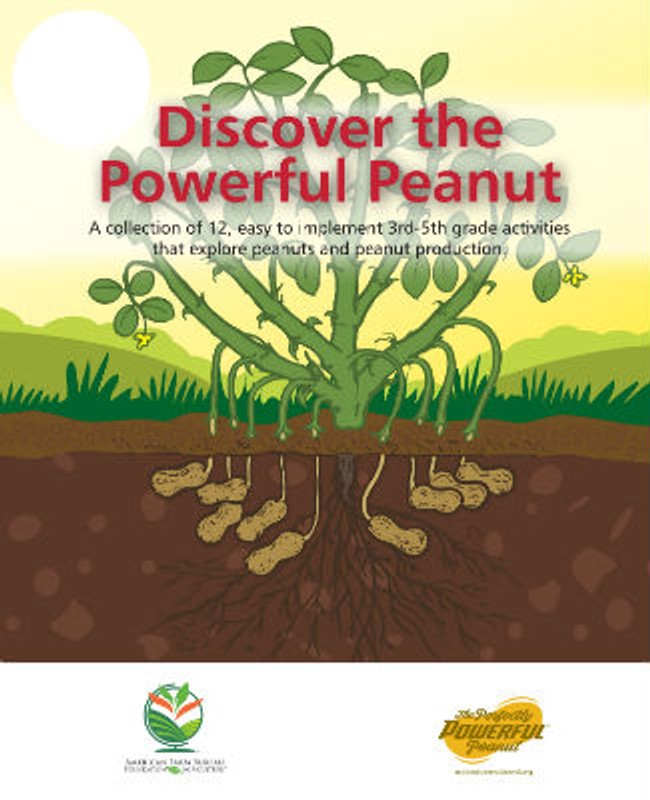 cover of "discover the powerful peanut collection" for kids