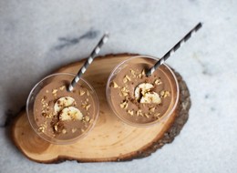 Chocolate Peanut Butter Banana Smoothie