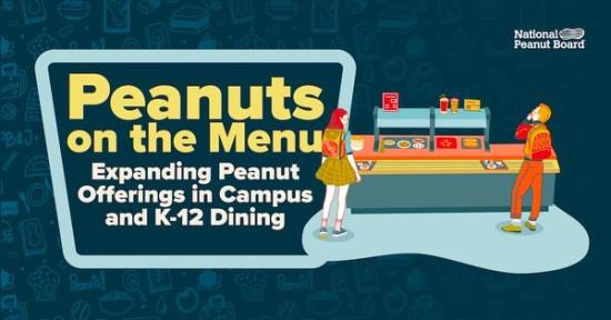 Peanuts on the Menu: Expanding Peanut Offerings in Campus and K-12 Dining