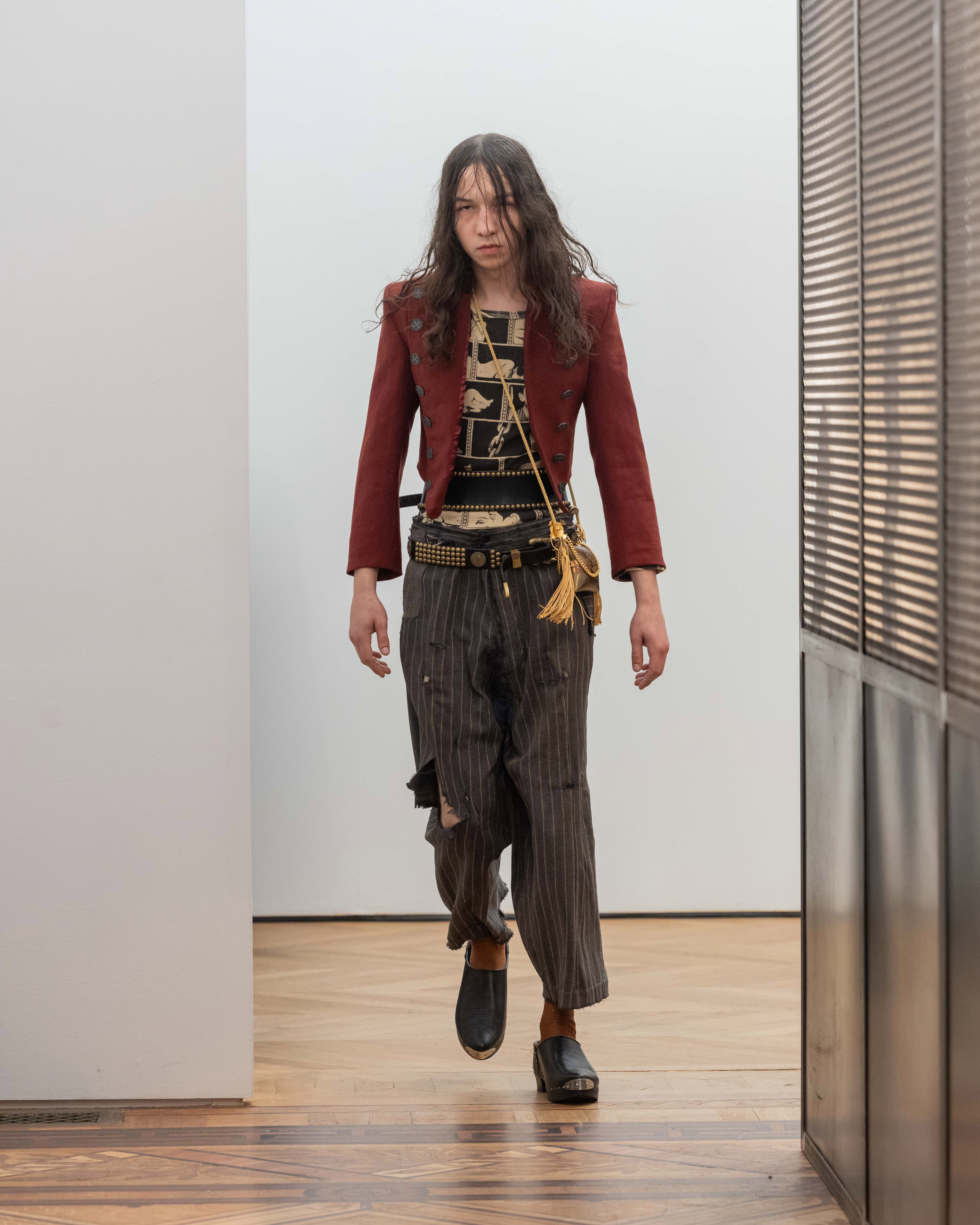 enfants riches deprimes ボトム ユニセックスモデル Enfants Riches Déprimés Spring/Summer 2024 at Paris Fashion