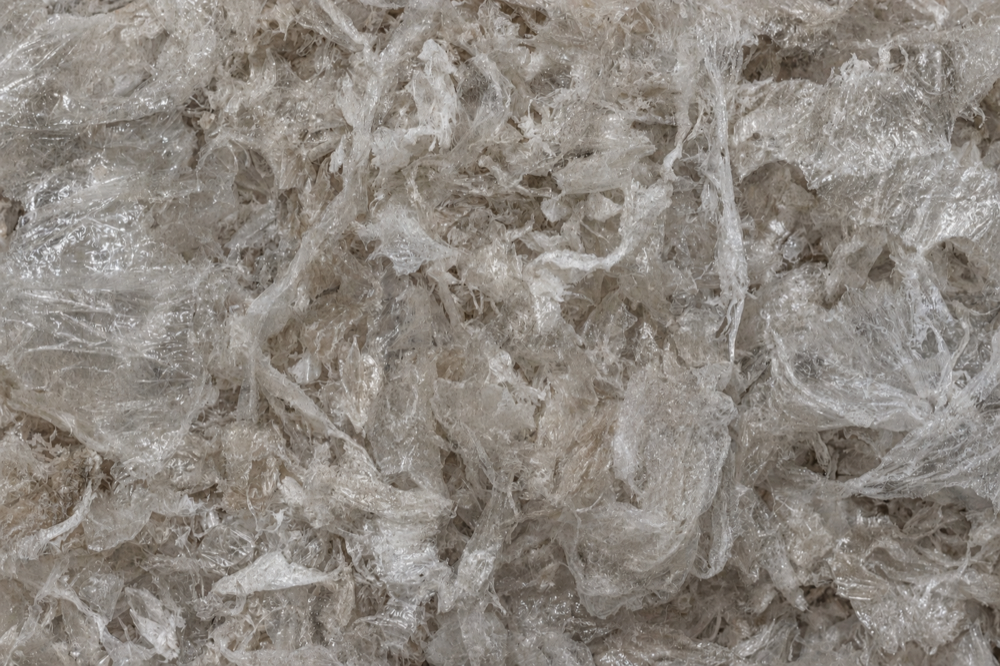 Clean, Dry Film Flakes