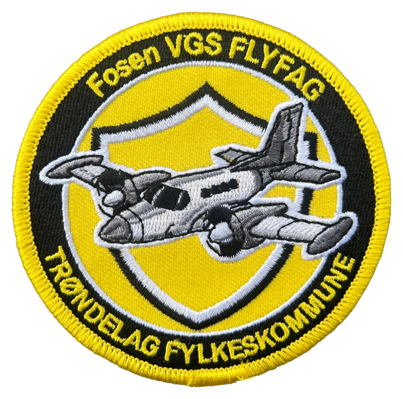 Brodert patch fra Den Lille Patchfabrikken