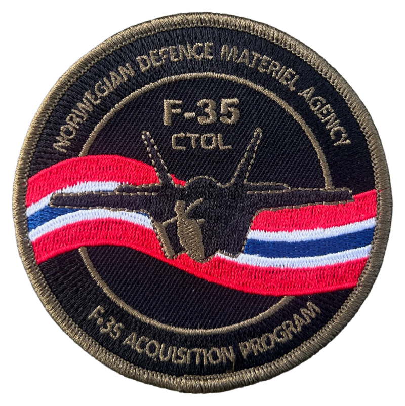 Brodert patch fra Den Lille Patchfabrikken
