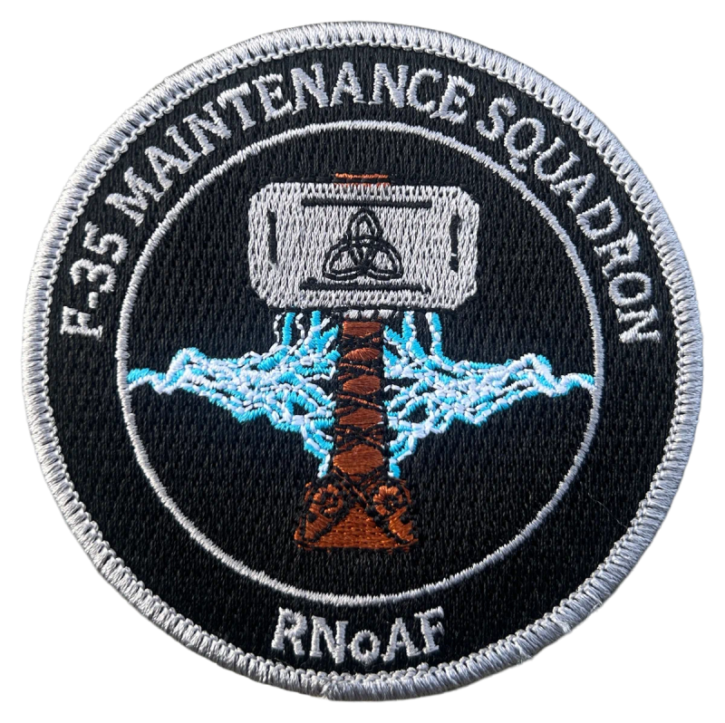 Brodert patch fra Den Lille Patchfabrikken