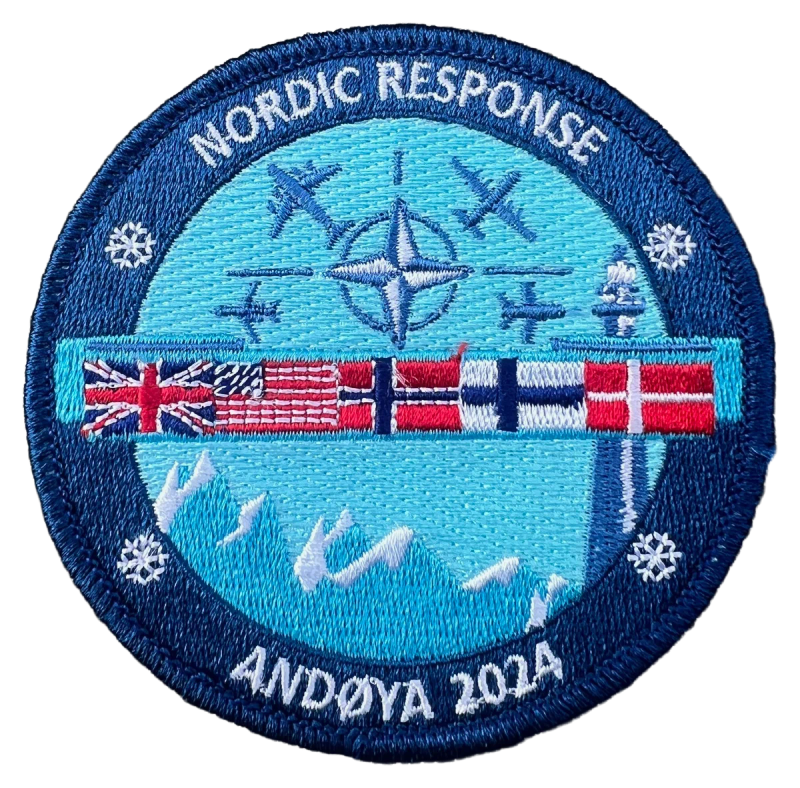 Brodert patch fra Den Lille Patchfabrikken