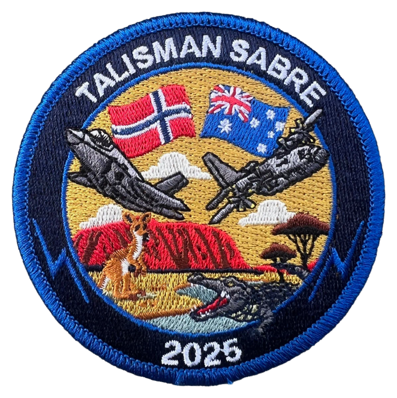 Brodert patch fra Den Lille Patchfabrikken