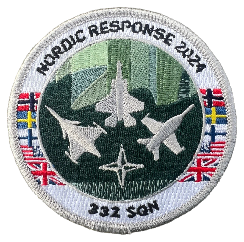 Brodert patch fra Den Lille Patchfabrikken