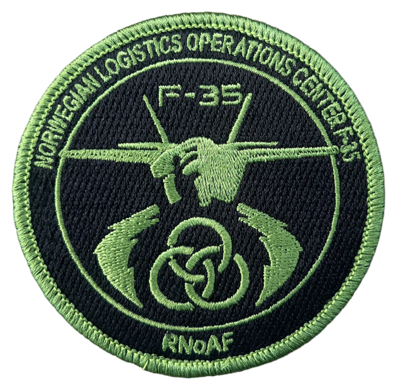 Brodert patch fra Den Lille Patchfabrikken