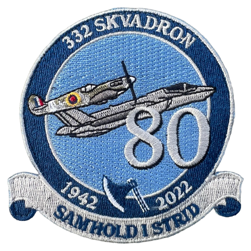 Brodert patch fra Den Lille Patchfabrikken