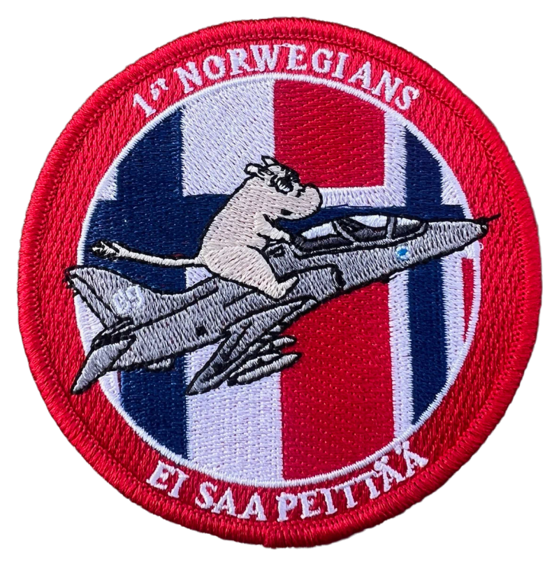 Brodert patch fra Den Lille Patchfabrikken