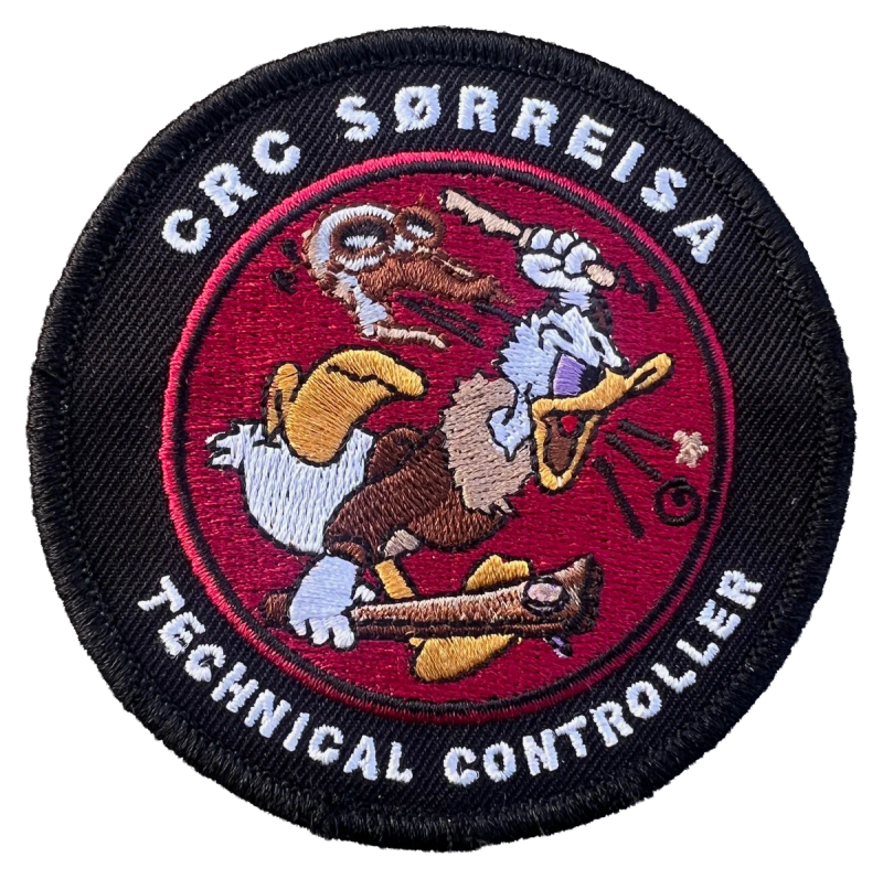 Brodert patch fra Den Lille Patchfabrikken