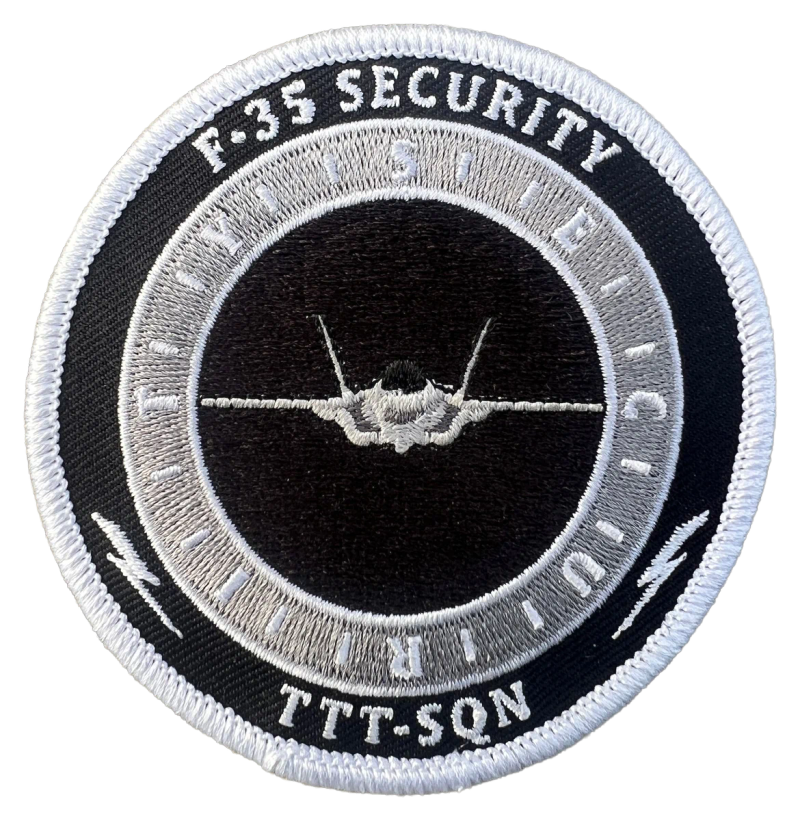 Brodert patch fra Den Lille Patchfabrikken