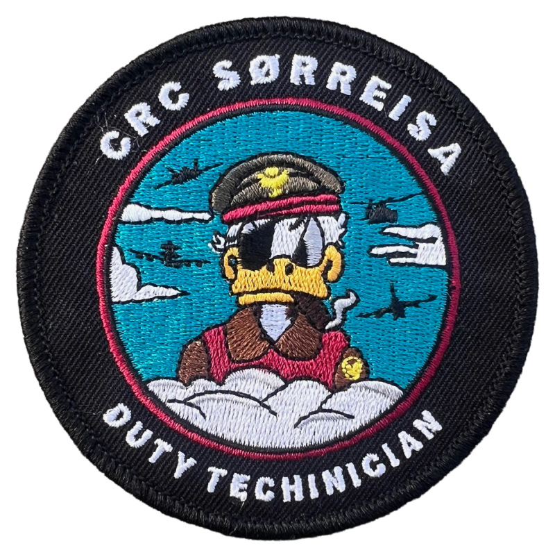 Brodert patch fra Den Lille Patchfabrikken