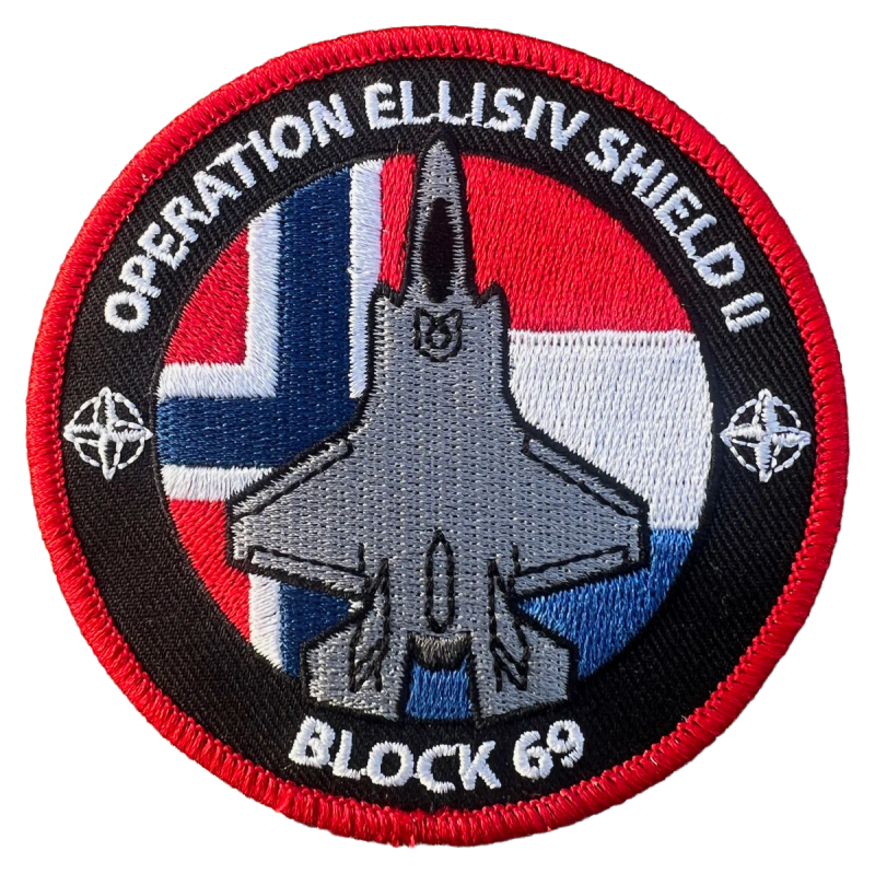 Brodert patch fra Den Lille Patchfabrikken