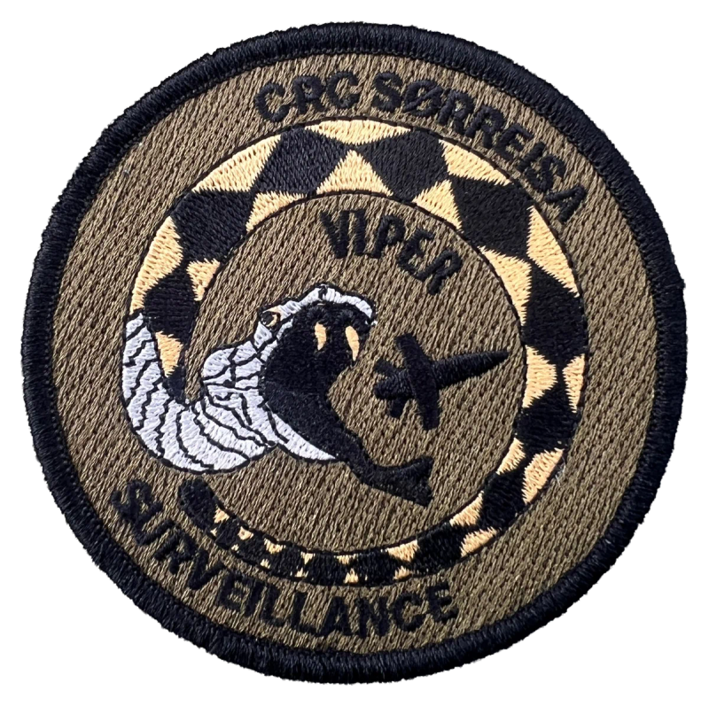 Brodert patch fra Den Lille Patchfabrikken