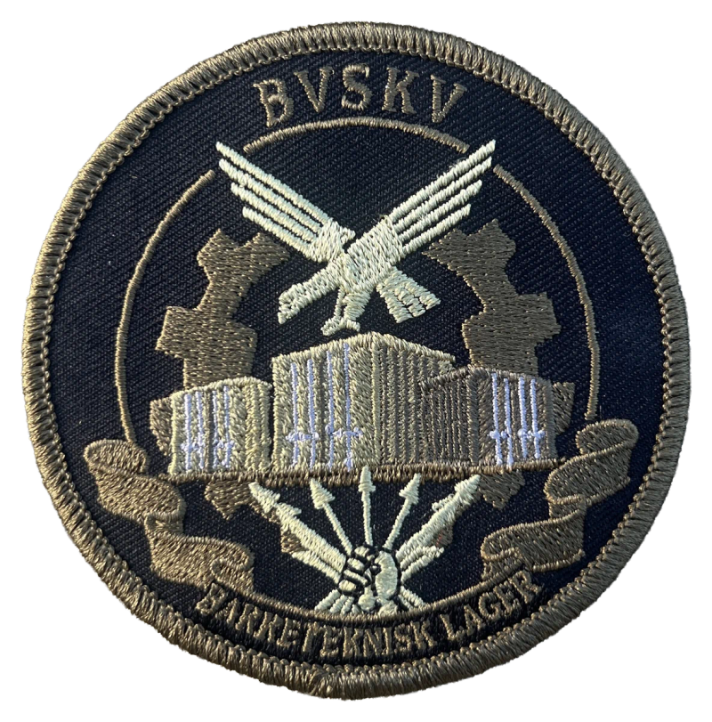 Brodert patch fra Den Lille Patchfabrikken