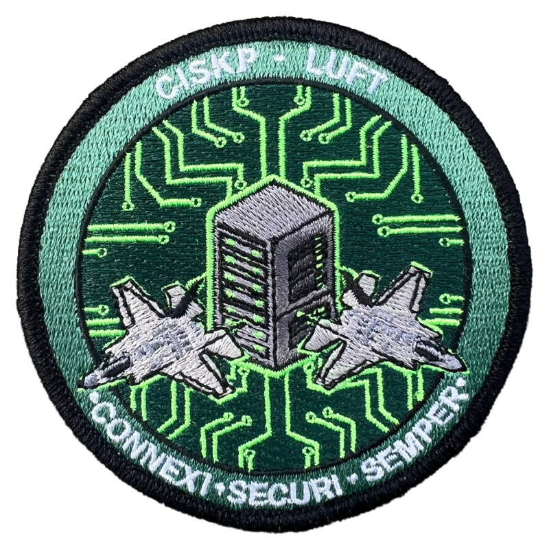 Brodert patch fra Den Lille Patchfabrikken