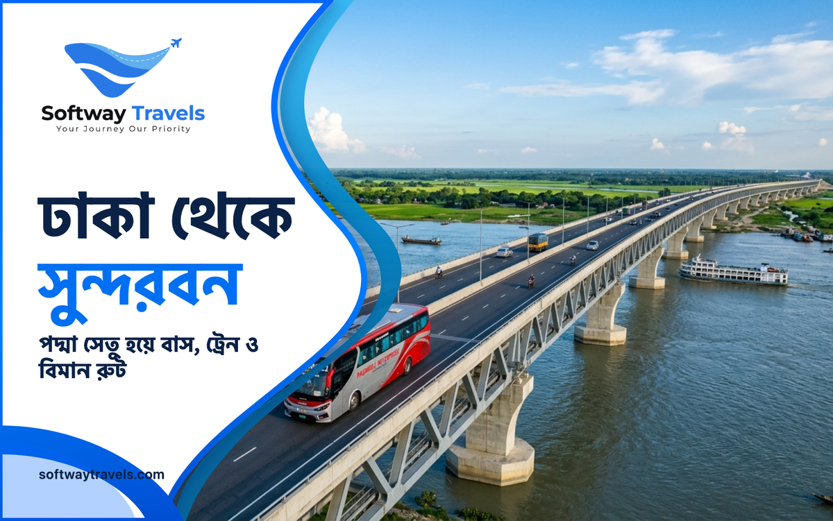 Padma Bridge expressway route connecting Dhaka to Khulna and the Sundarbans