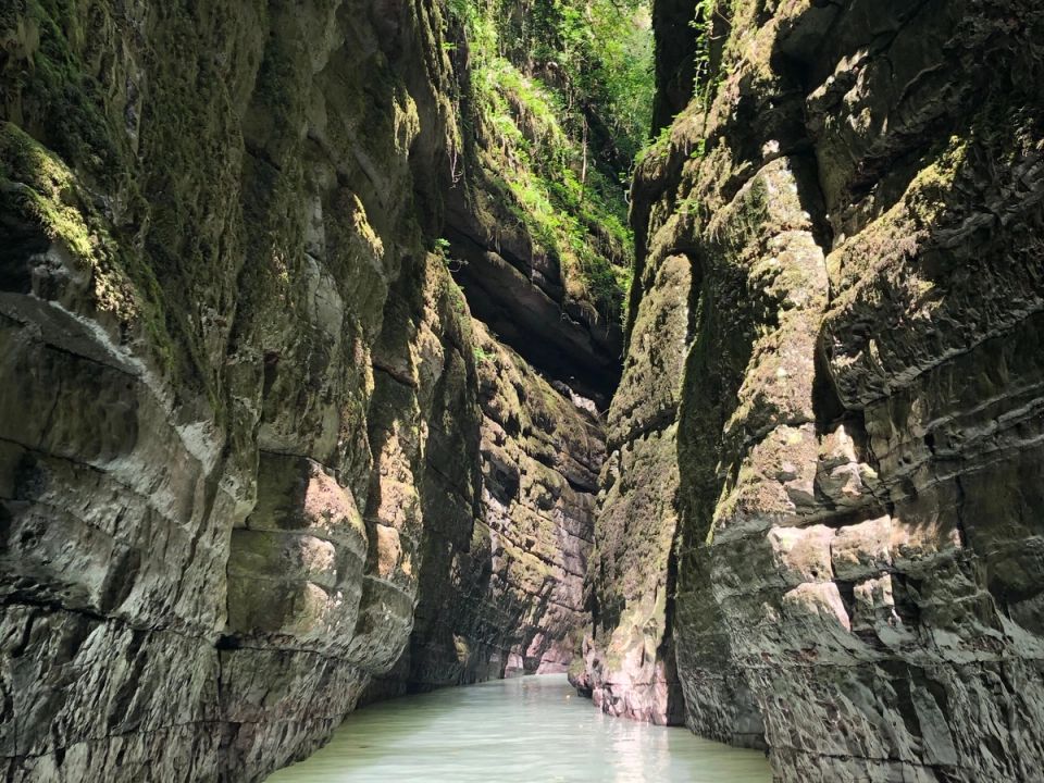 A river winding between forested hills in Bandarban