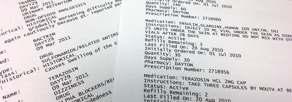 Designing a New Medical Record