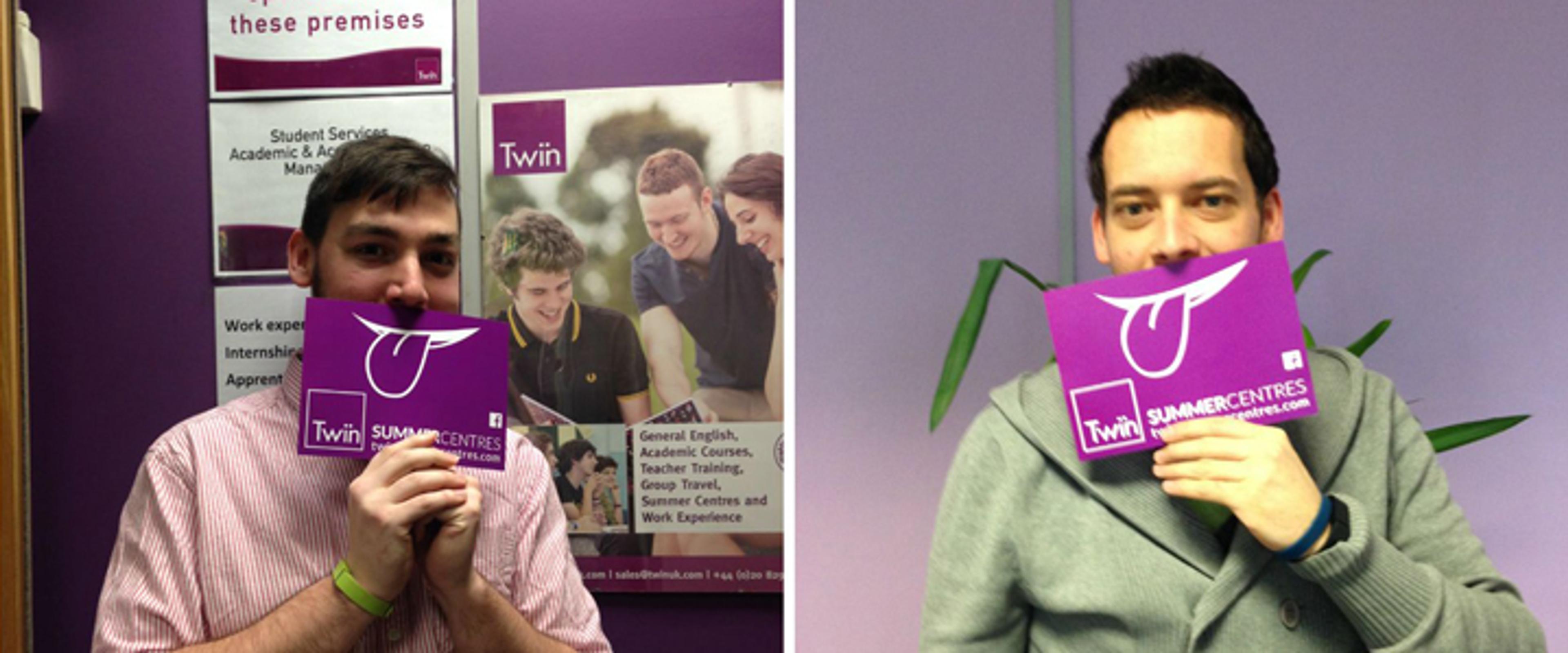 Twin photo competition