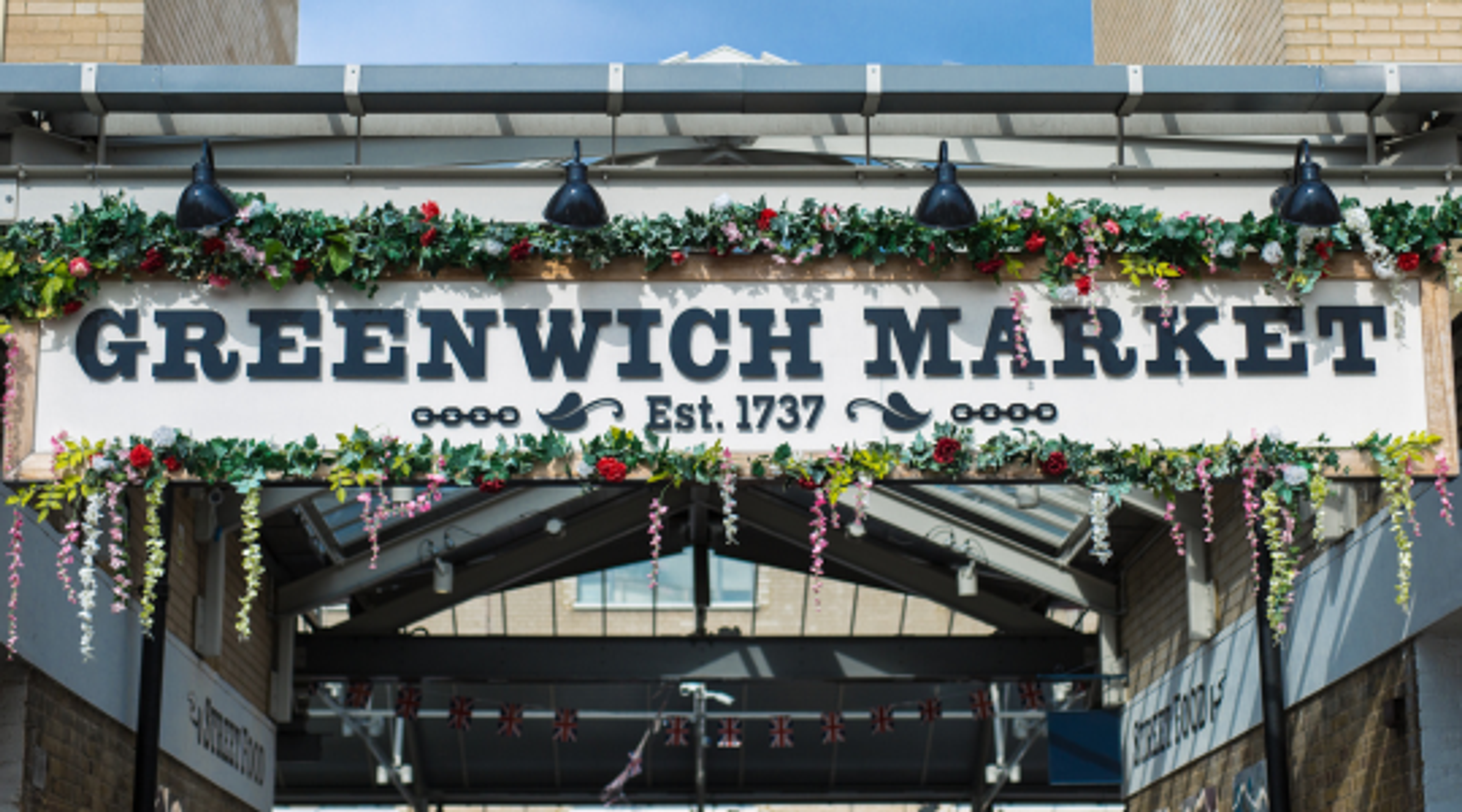 Greenwich Market, which has been in the town for over 200 years