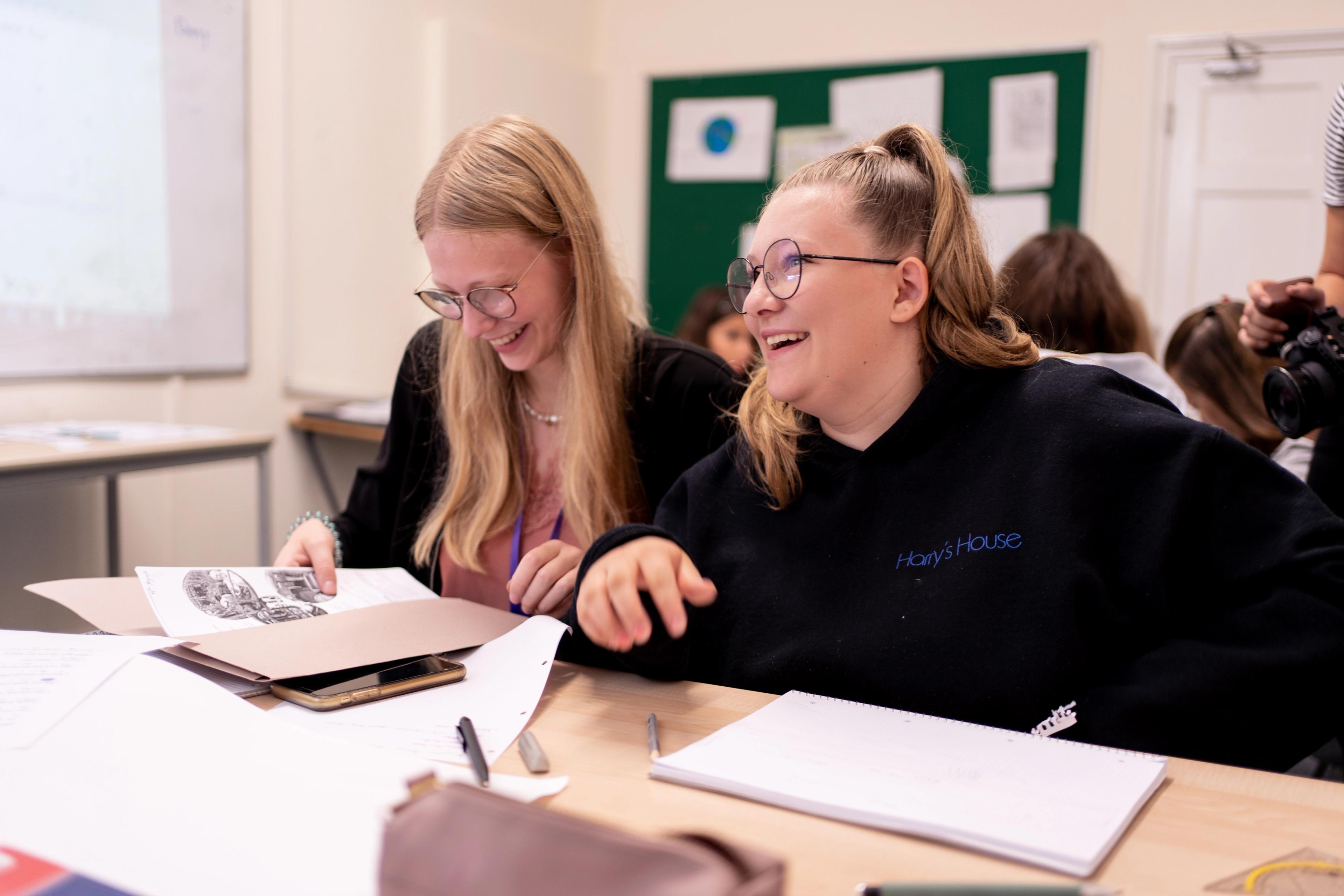Students in Eastbourne