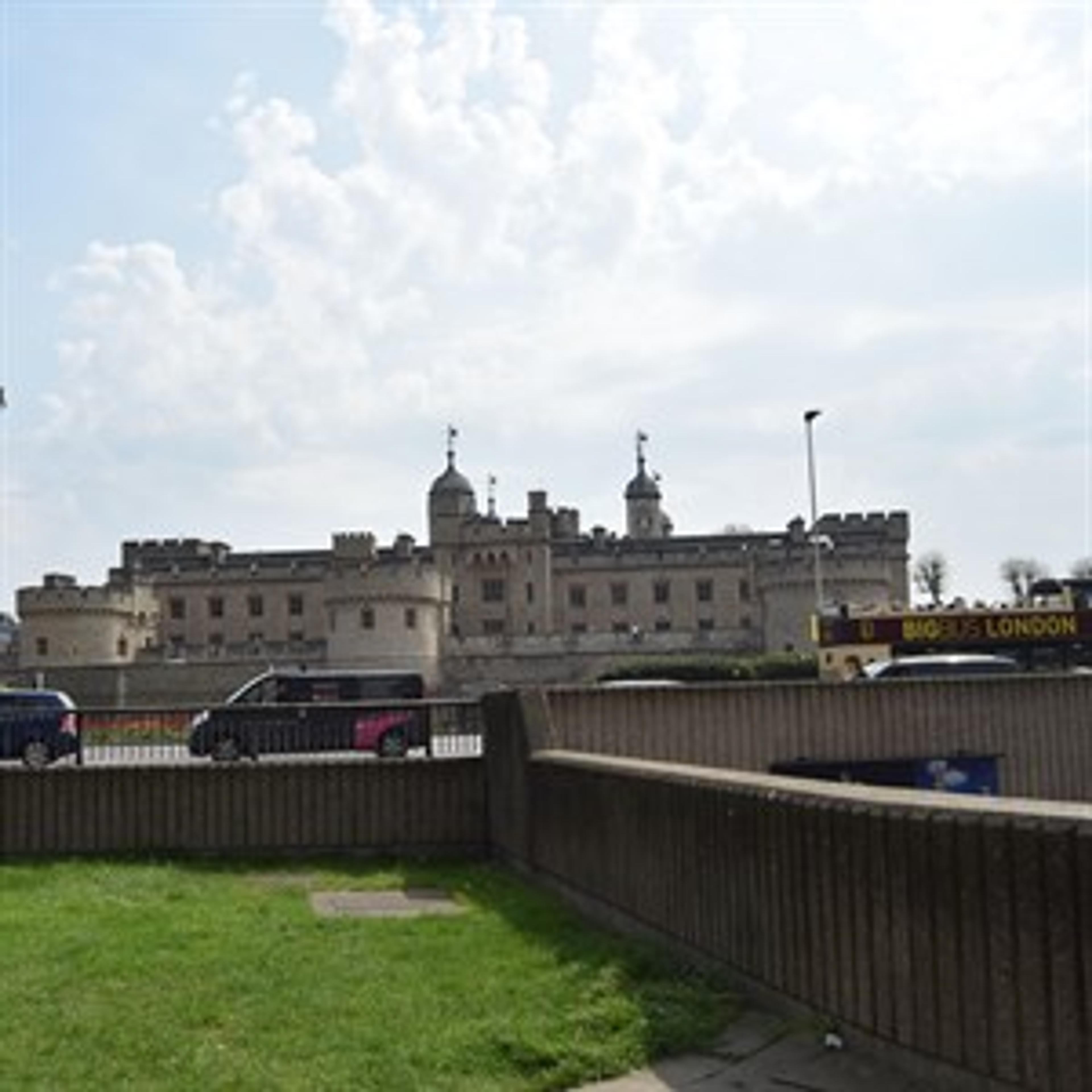 London Wall Opposite Is Tower Of London