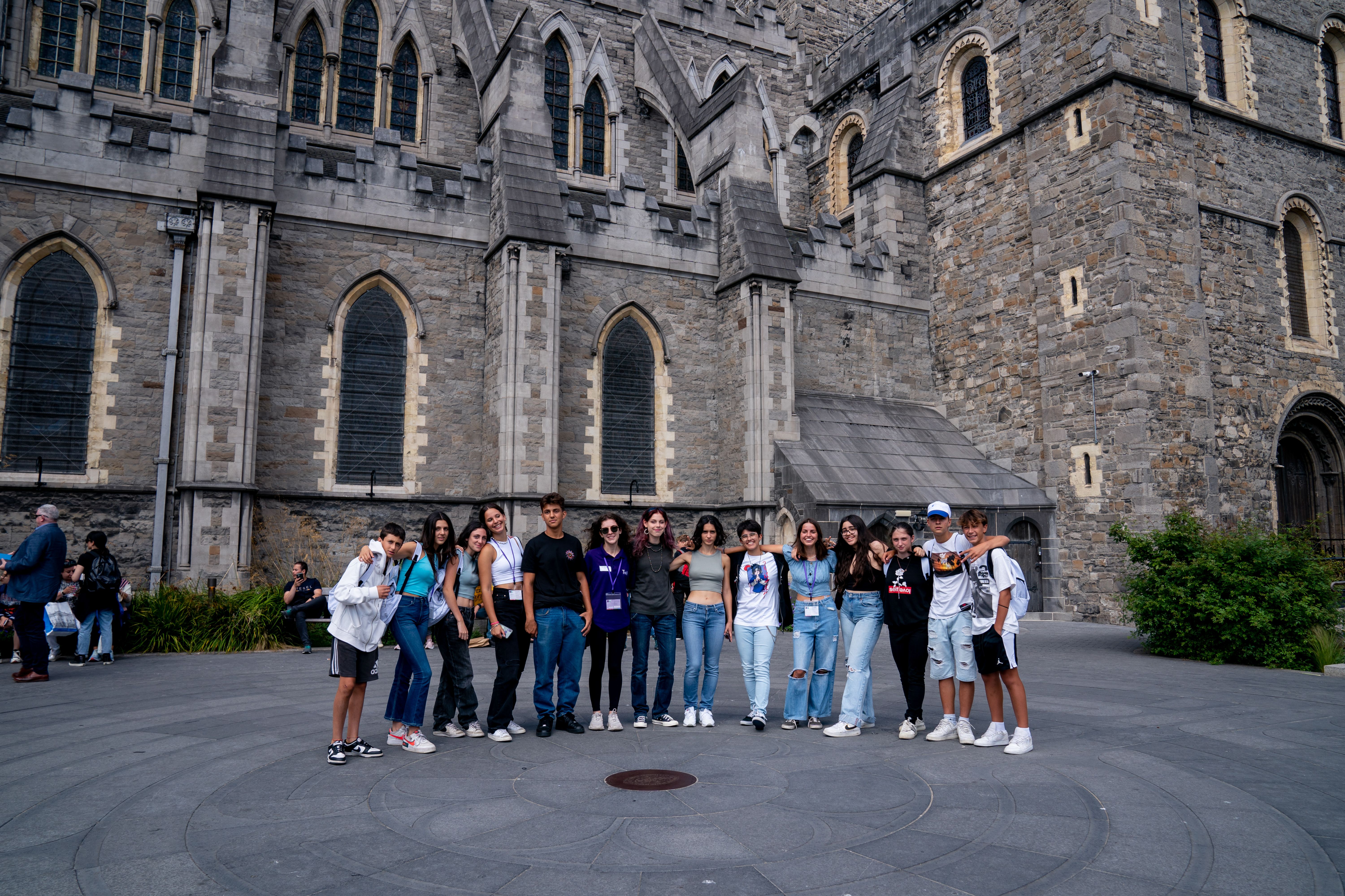 Students exploring City