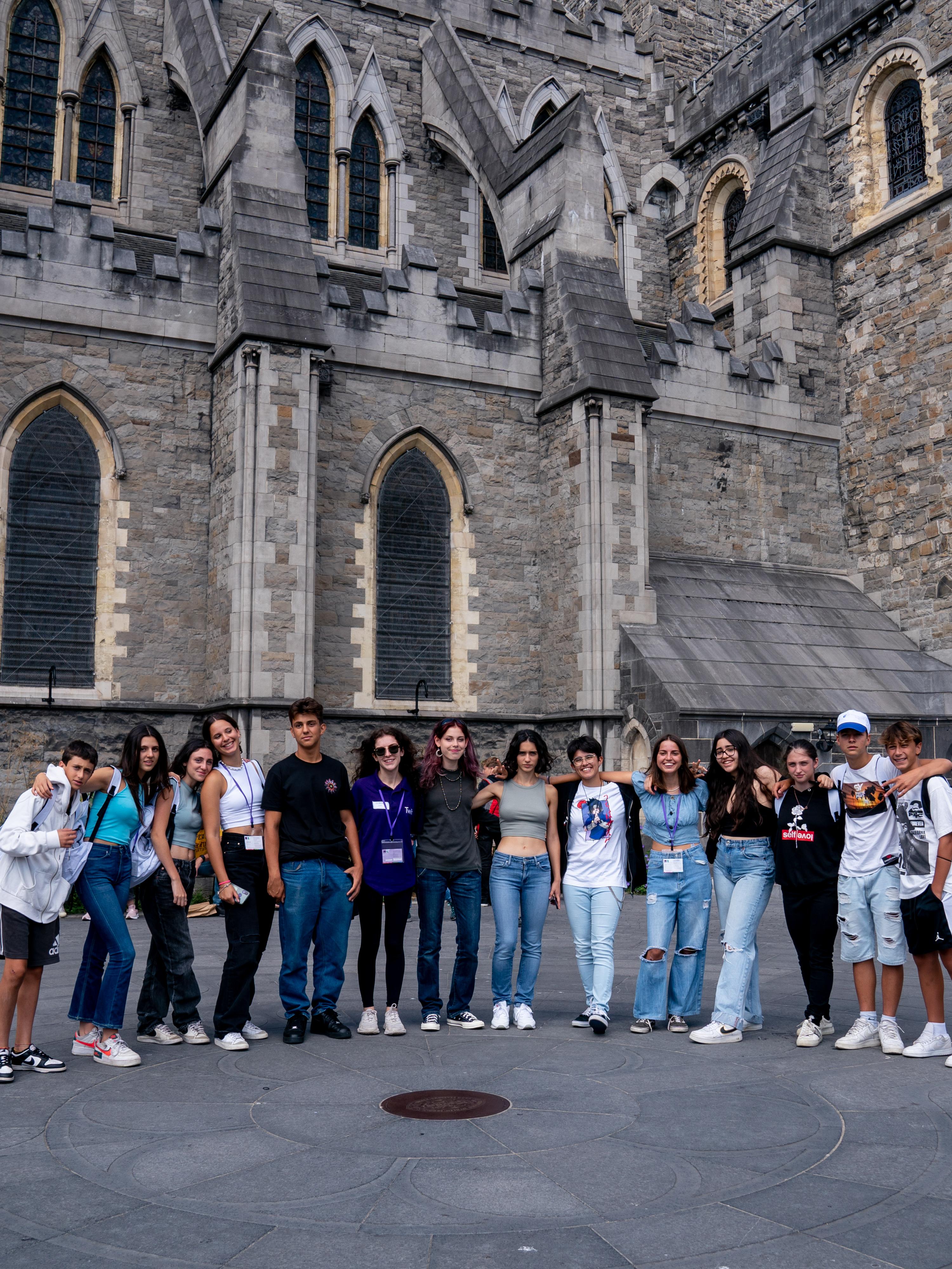 Students exploring City