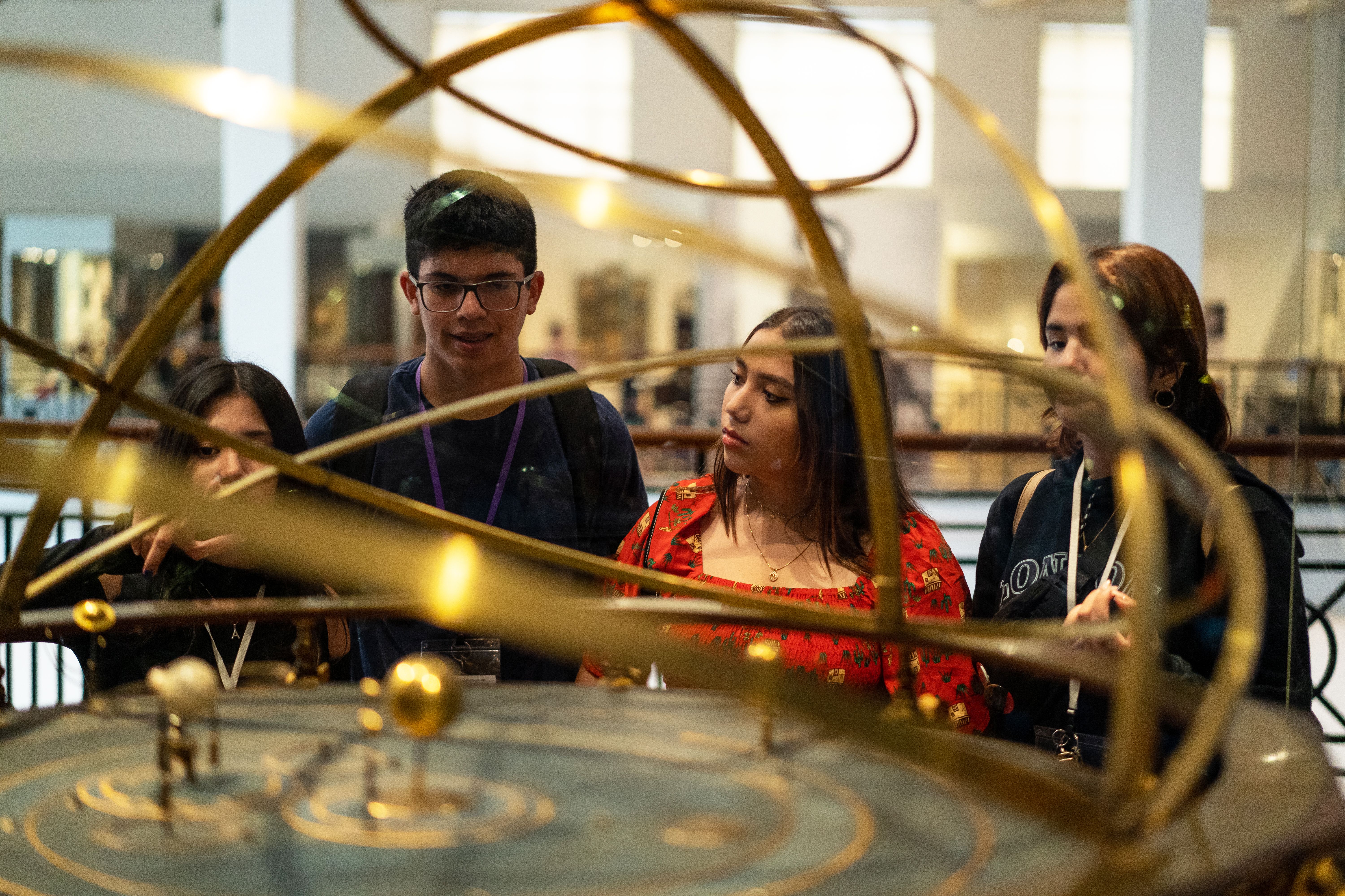 Students at the National Maritime Museum