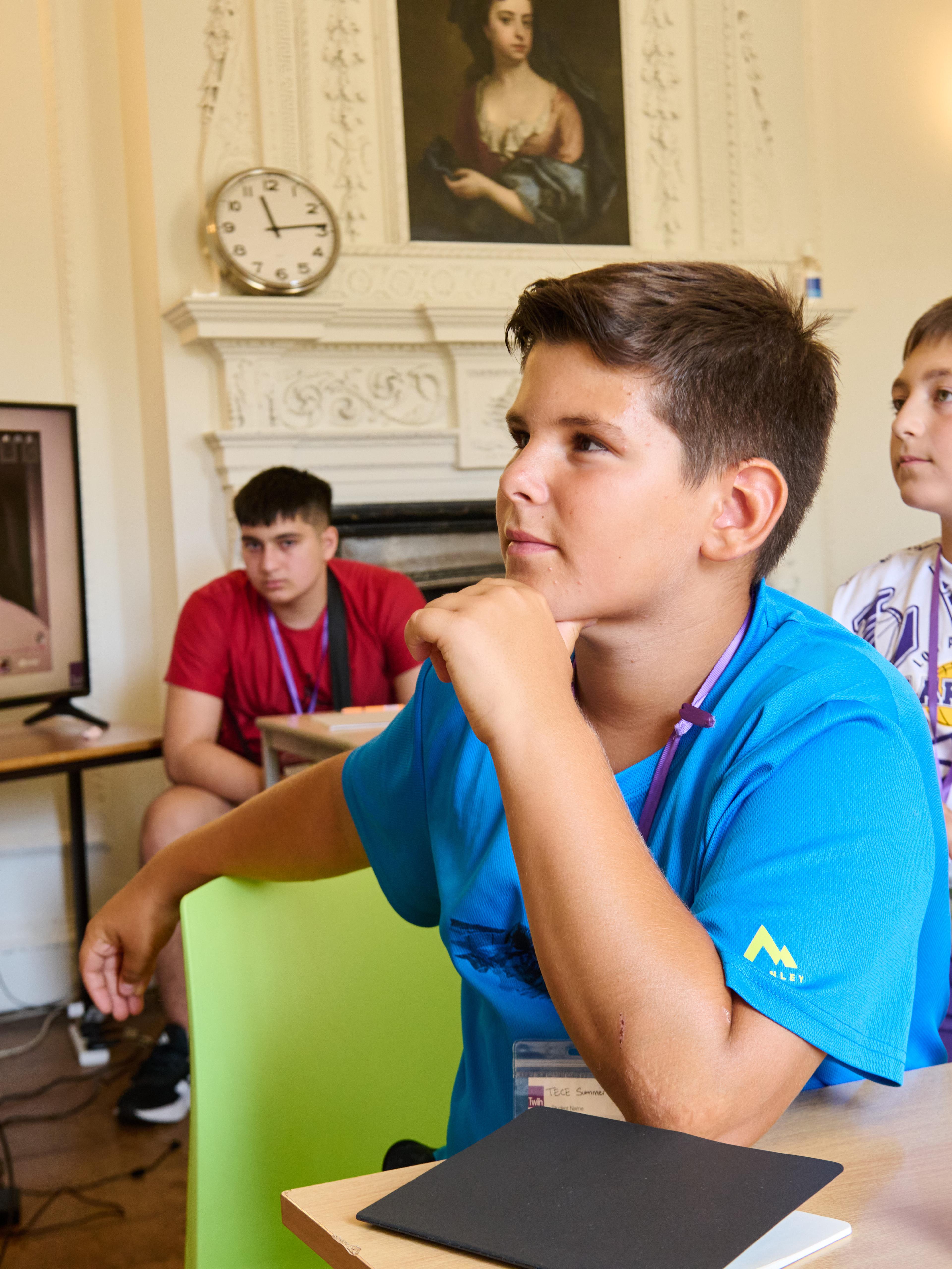 Students enjoying a lesson in our Eastbourne English School