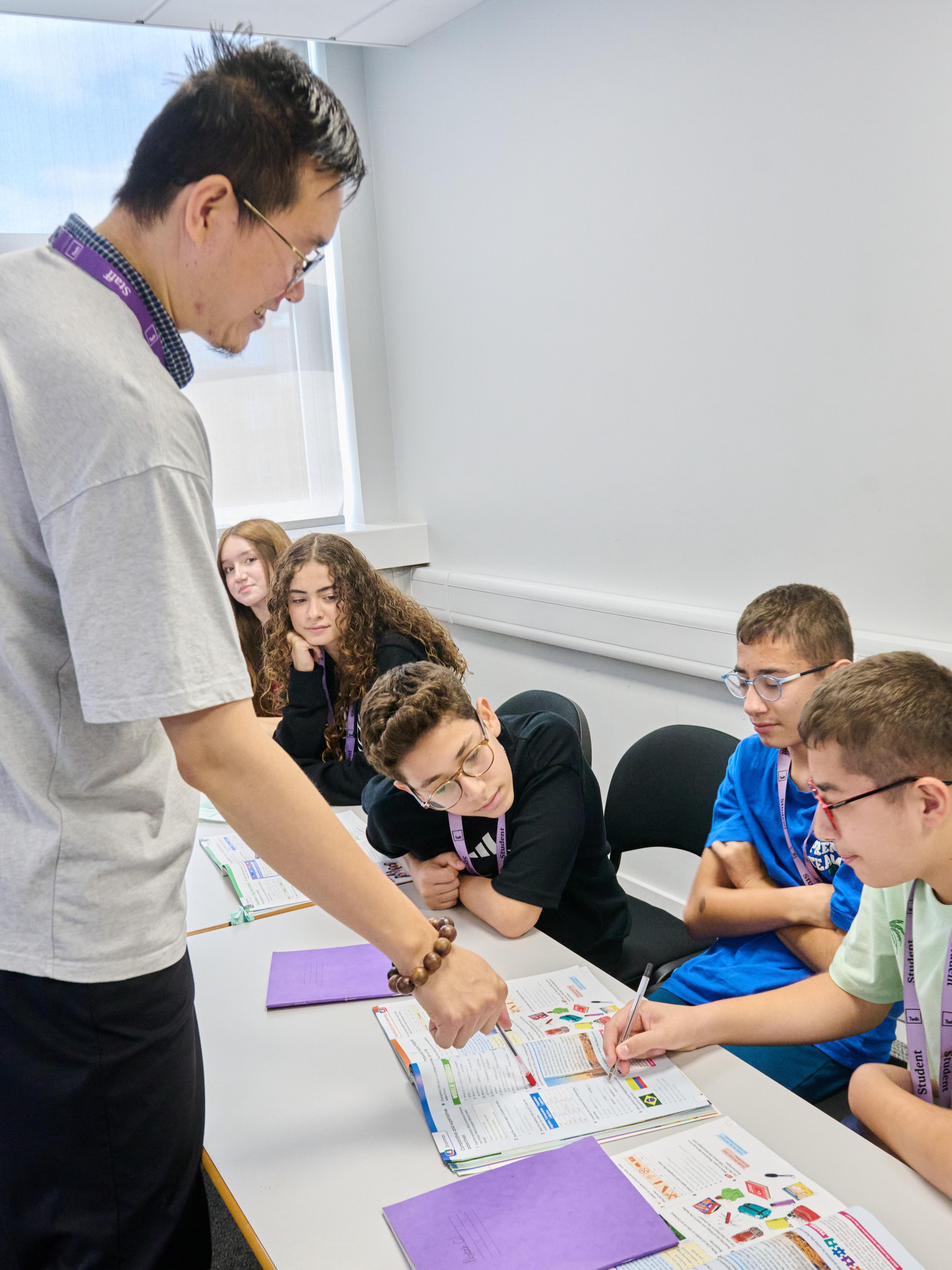 Modern classroom at Buckinghamshire New University