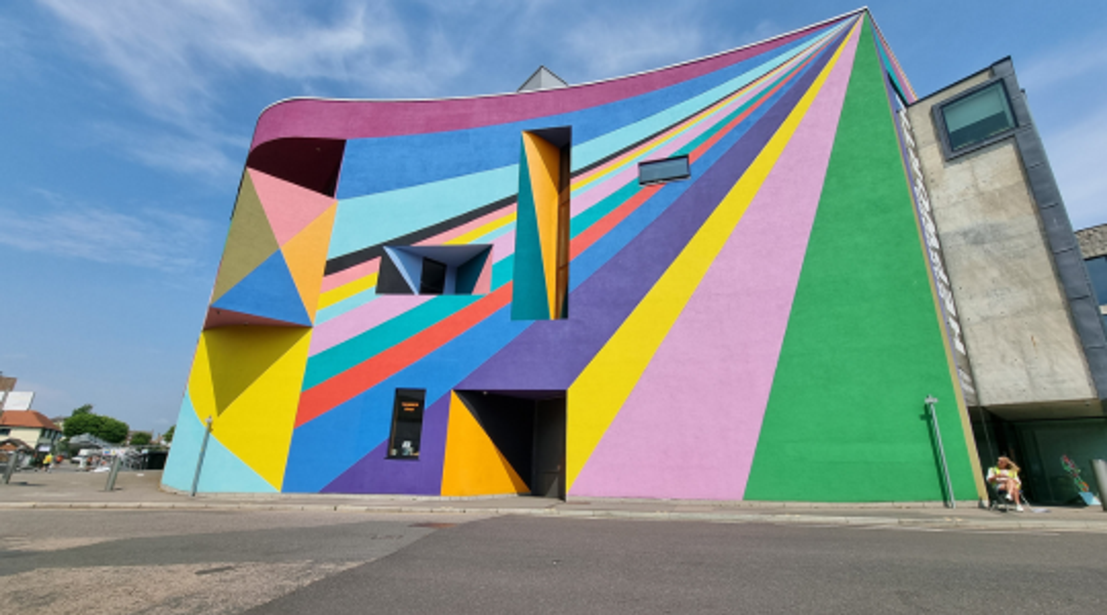 The iconic Towner Art Gallery, just a short walk from our Eastbourne summer school