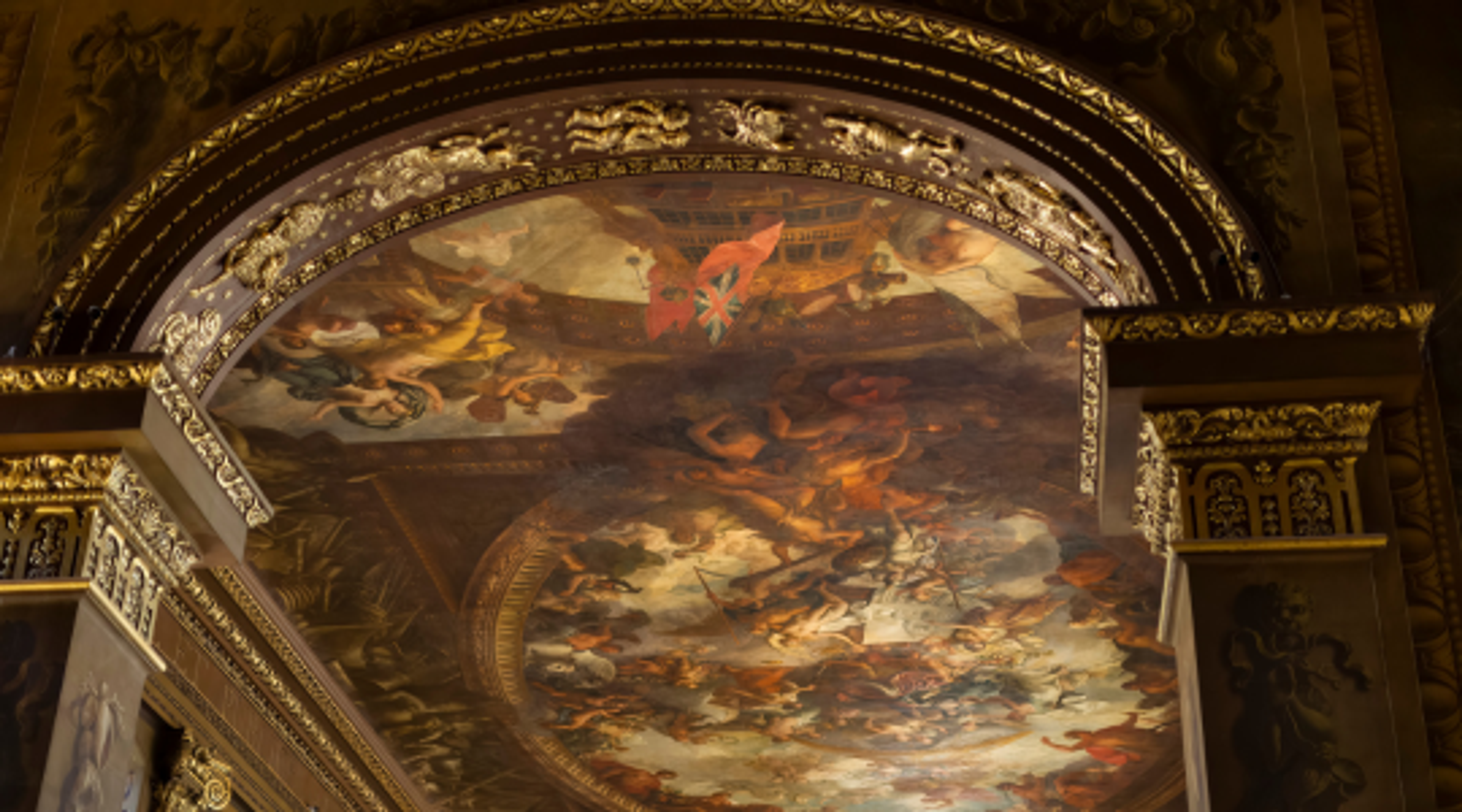 The Painted Hall, Greenwich, often called Britain's Sistine Chapel