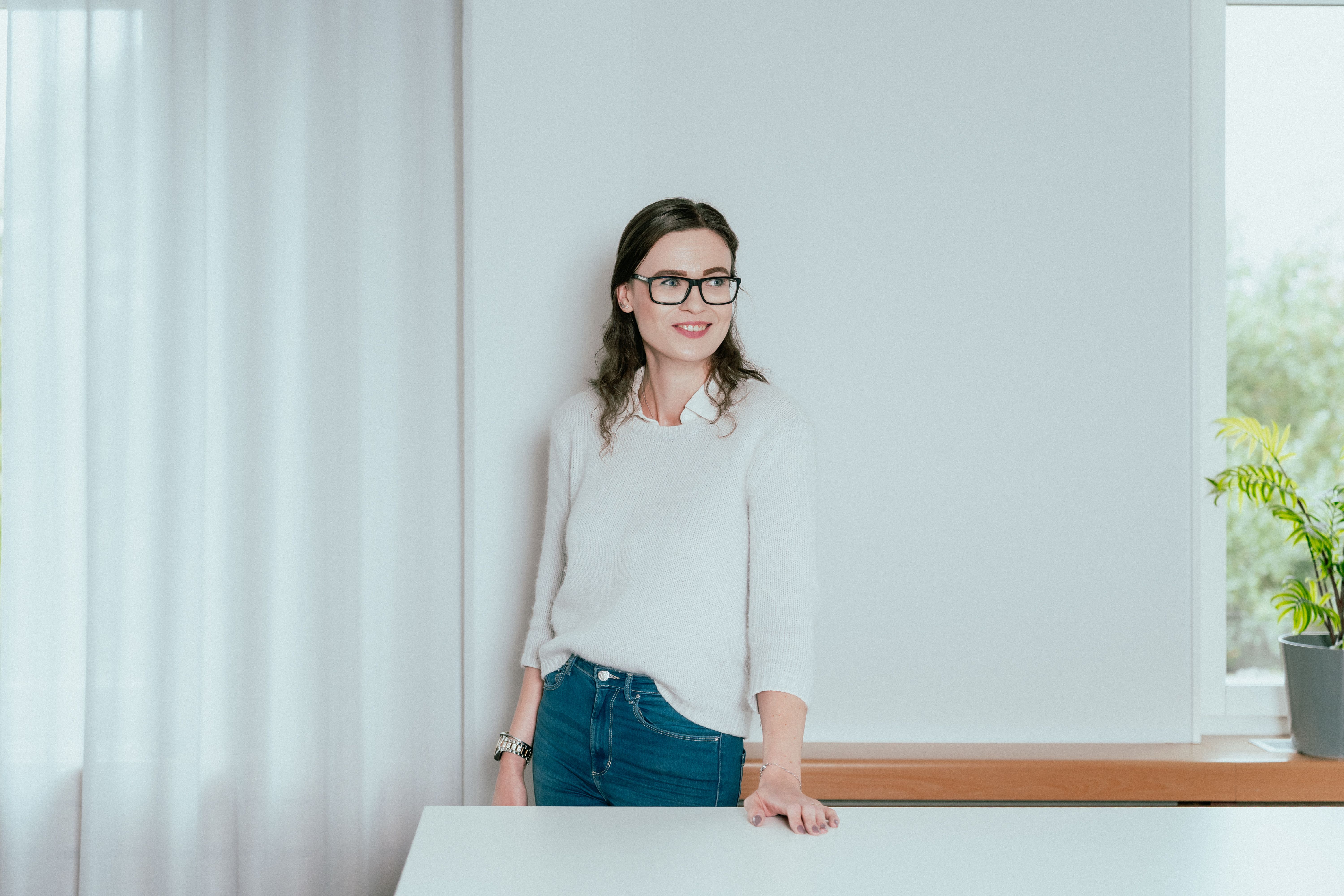 En bild på en medarbetare