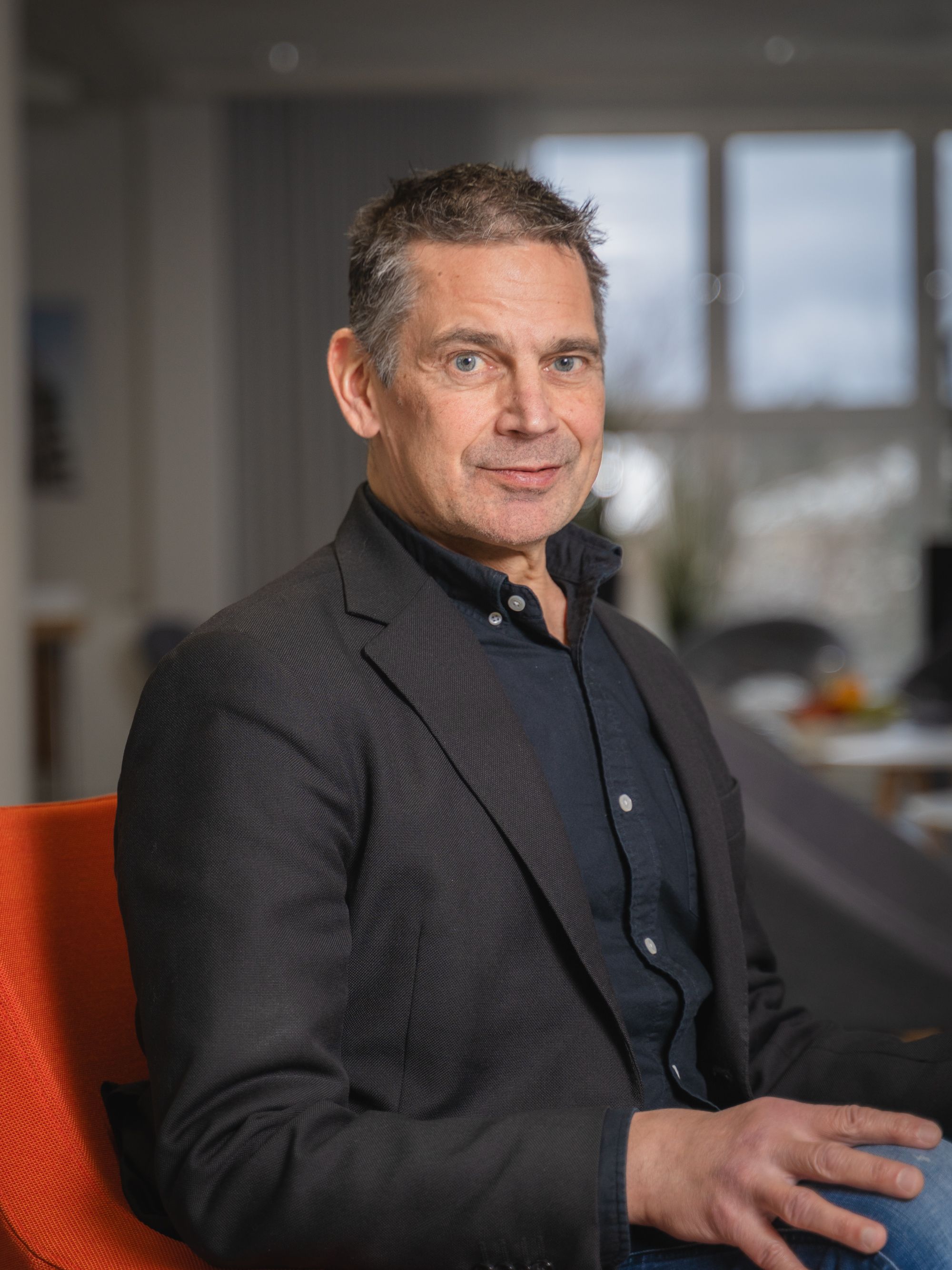 En bild på en medarbetare