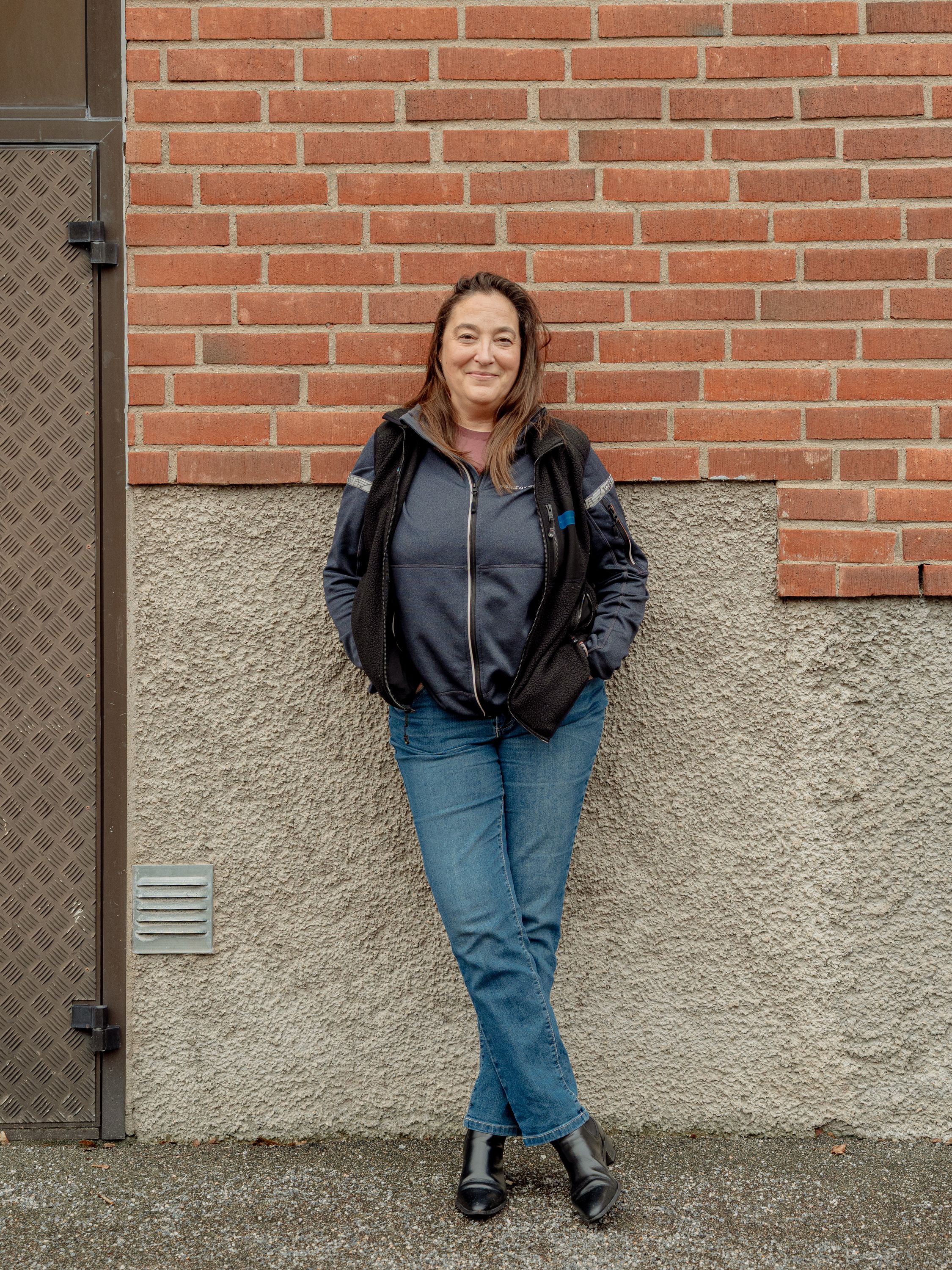 En bild på en medarbetare