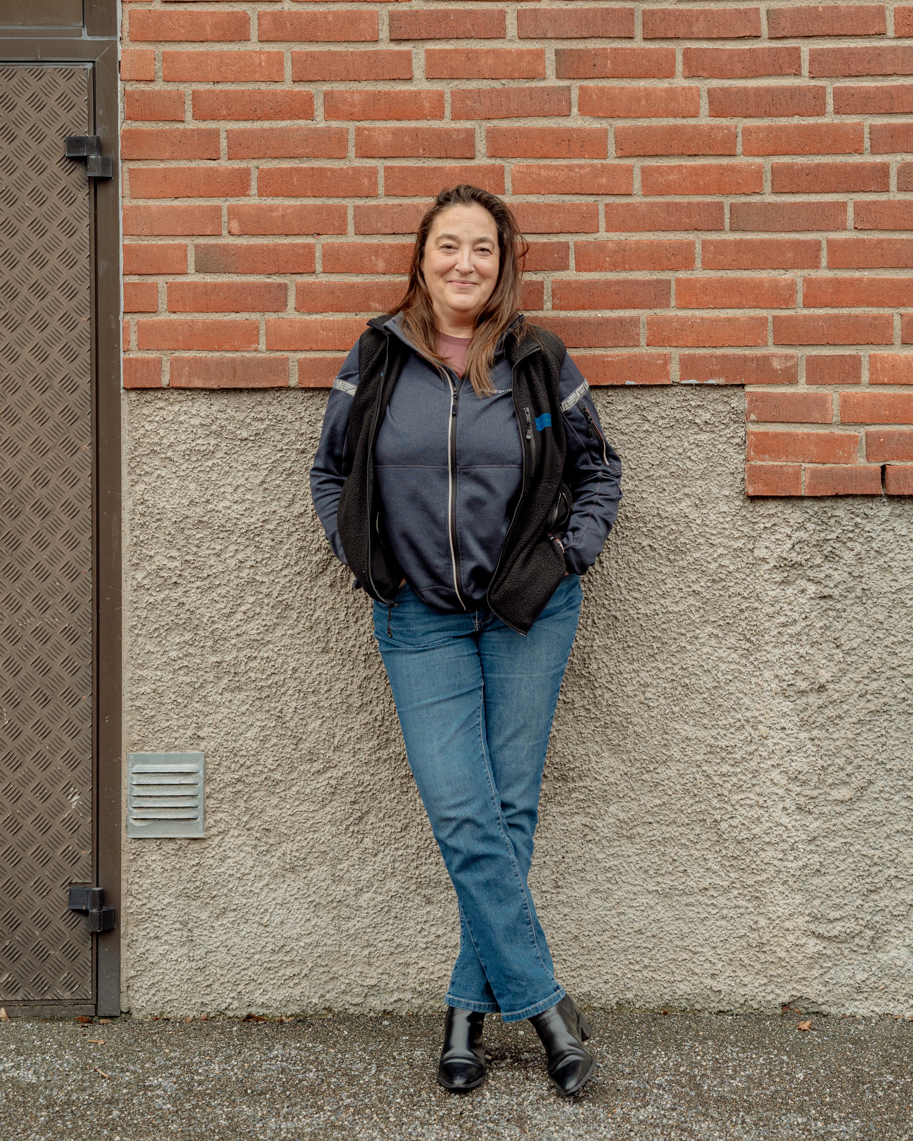 En bild på en medarbetare