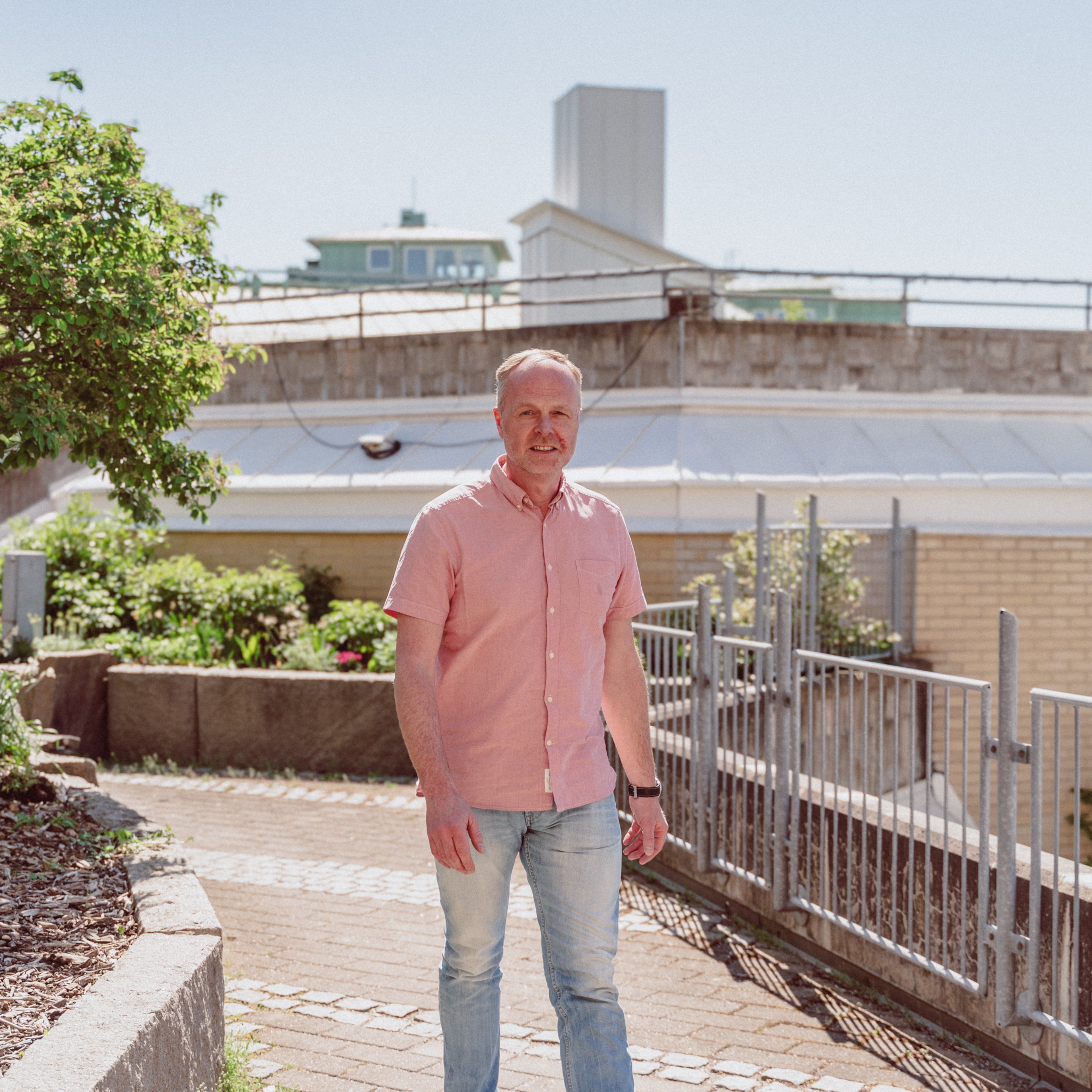 En bild på en medarbetare