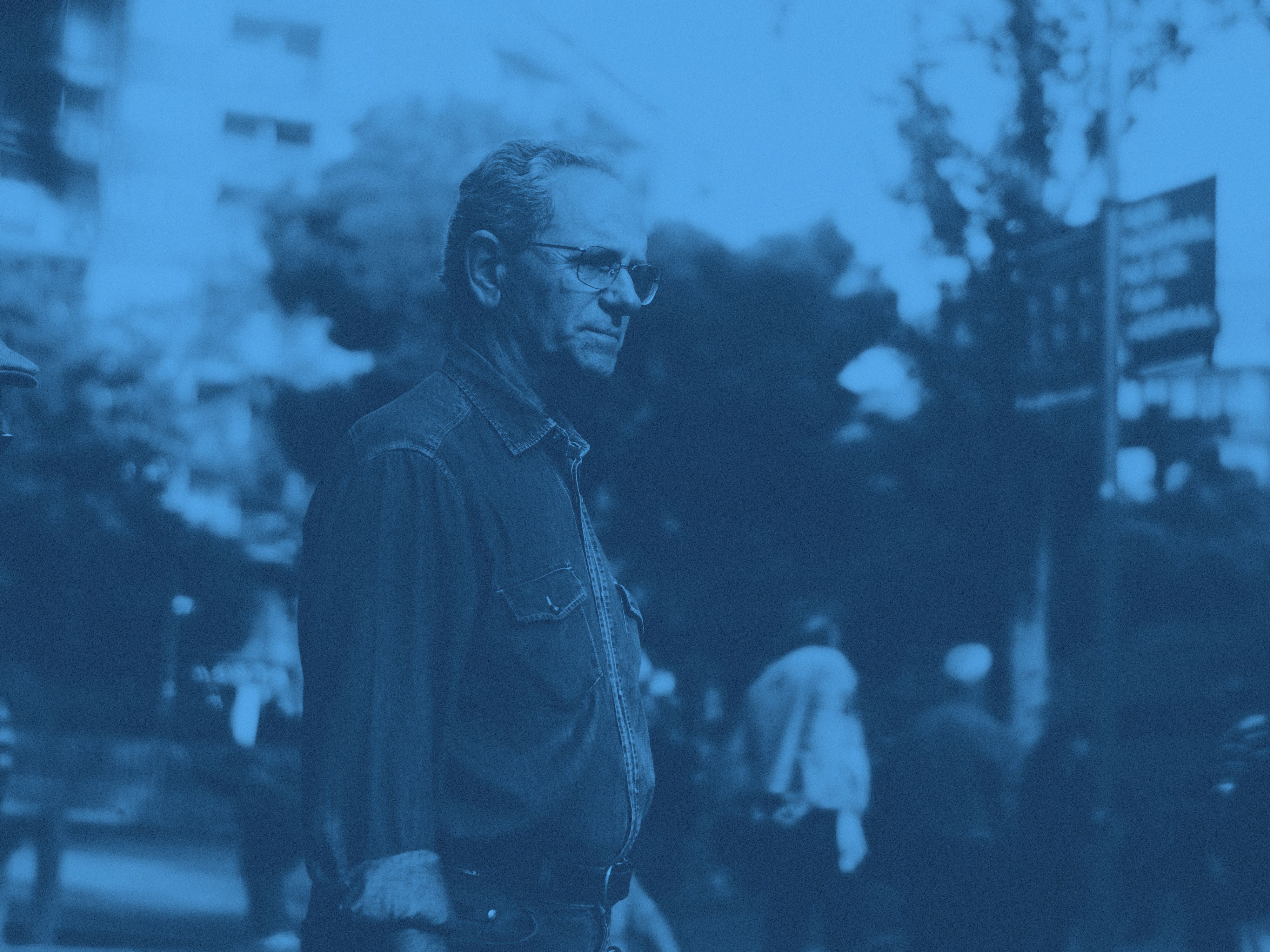 Porträtt av en äldre man