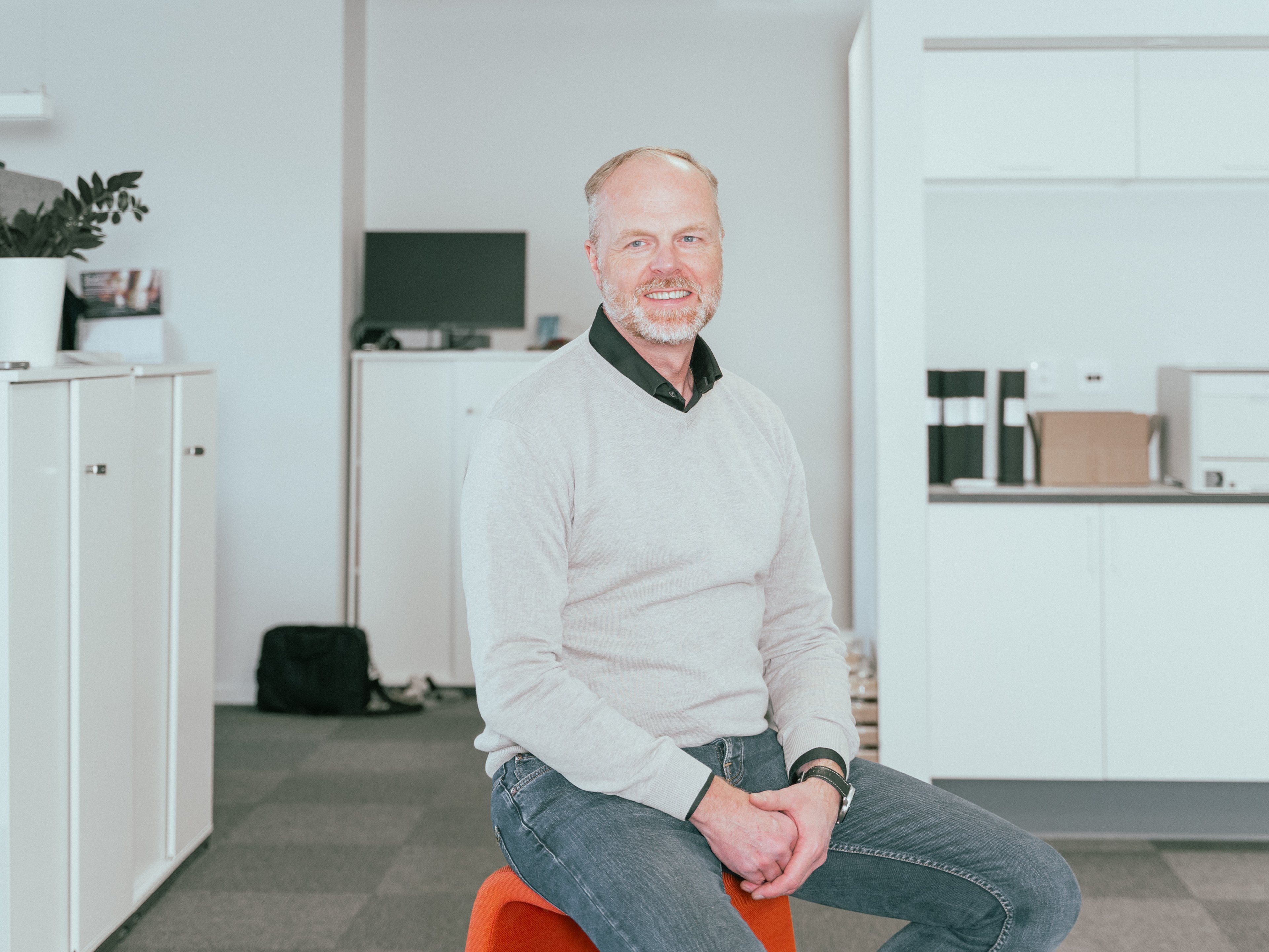 Ett porträtt på en medarbetare