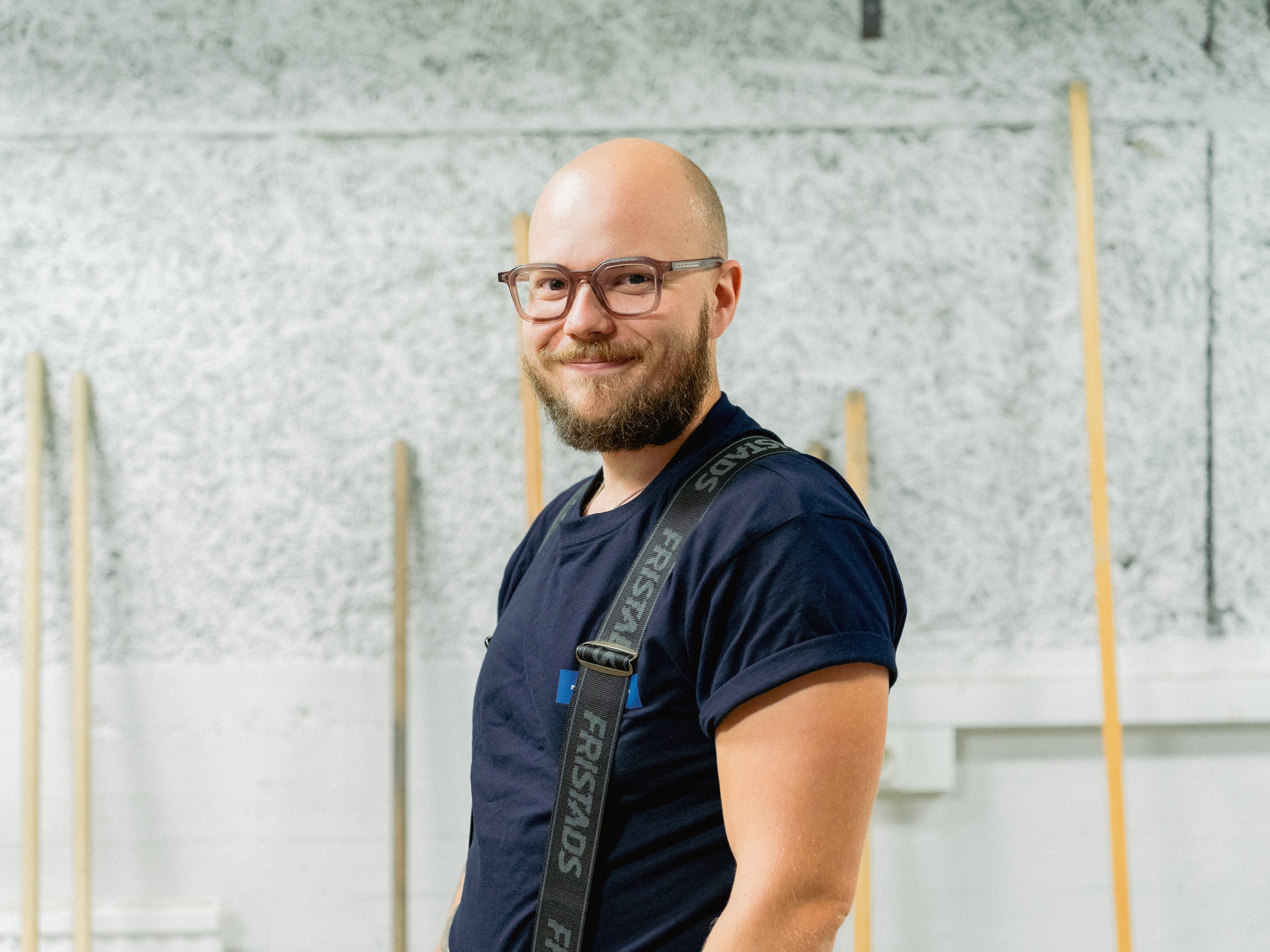 En bild på en medarbetare